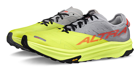 Кроссовки мужские Altra Mont Blanc Carbon Gray/Lime - Фото 3 большая