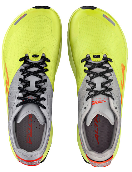 Кроссовки мужские Altra Mont Blanc Carbon Gray/Lime - Фото 4 большая