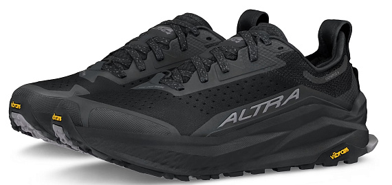 Кроссовки мужские Altra Olympus 6 Black/Black - Фото 5 большая