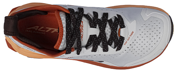 Кроссовки мужские Altra Olympus 6 Gray/Orange - Фото 5 большая