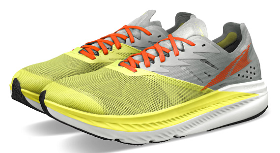 Кроссовки мужские Altra Vanish Carbon 2 Gray/Lime - Фото 4 большая