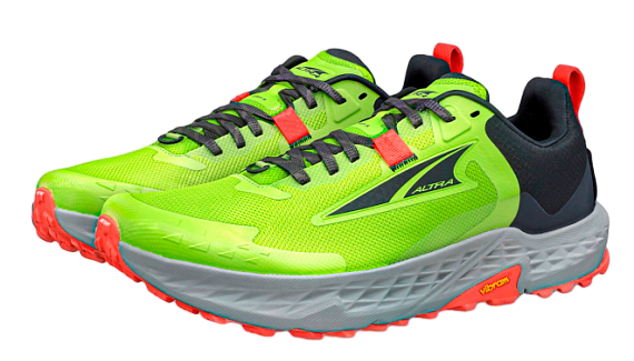 Кроссовки мужские Altra Timp 5 Black/Green - Фото 3 большая