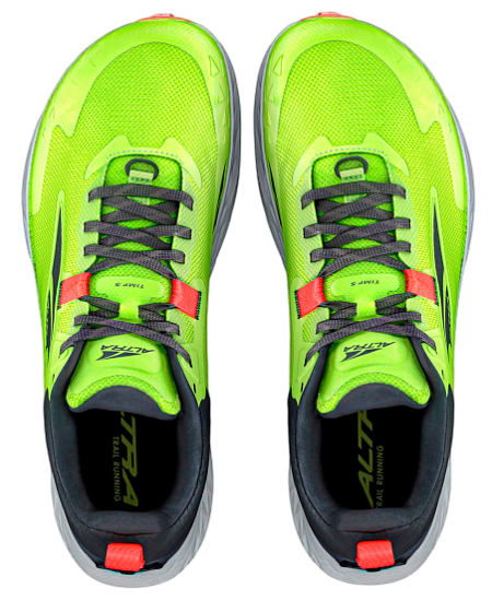 Кроссовки мужские Altra Timp 5 Black/Green - Фото 4 большая