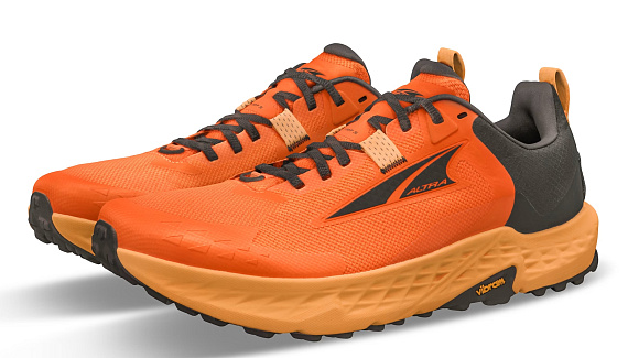Кроссовки мужские Altra Timp 5 Orange - Фото 4 большая