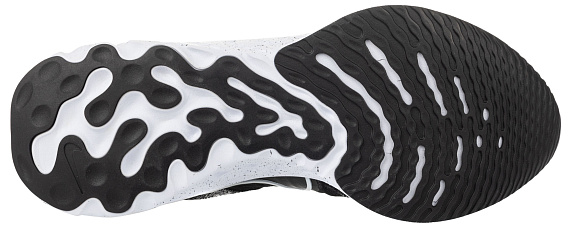 Кроссовки мужские Nike React Infinity Run Flyknit 2 White/Black - Фото 4 большая