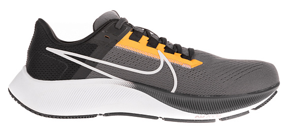 Кроссовки мужские Nike Air Zoom Pegasus 38 Anthracite/Photon Dust-Black/Kumquat - Фото 2 большая