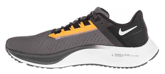 Кроссовки мужские Nike Air Zoom Pegasus 38 Anthracite/Photon Dust-Black/Kumquat - Фото 4 большая
