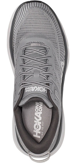 Кроссовки мужские Hoka Bondi 7 Wide Wild Dove/Dark Shadow - Фото 3 большая