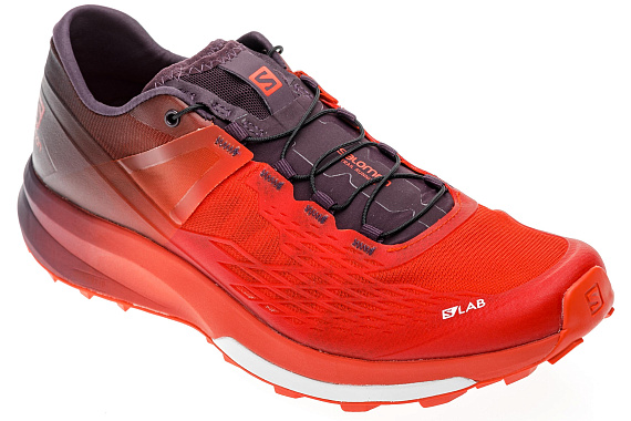 Кроссовки мужские Salomon S/Lab Ultra 2 Rd/Maverick/Wh - Фото 6 большая
