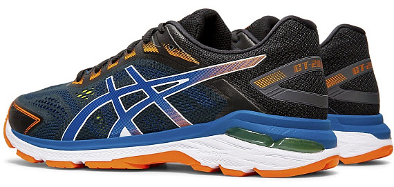 Кроссовки мужские ASICS GT-2000 7 Black/Lake Drive - Фото 8 большая