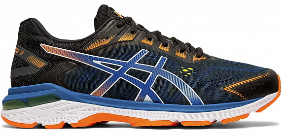 Кроссовки мужские ASICS GT-2000 7 Black/Lake Drive - Фото 1 большая