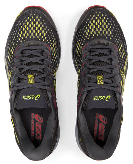 Кроссовки мужские ASICS Gel-Cumulus 21 GTX Graphite Grey/Sour Yuzu - Фото 3 большая