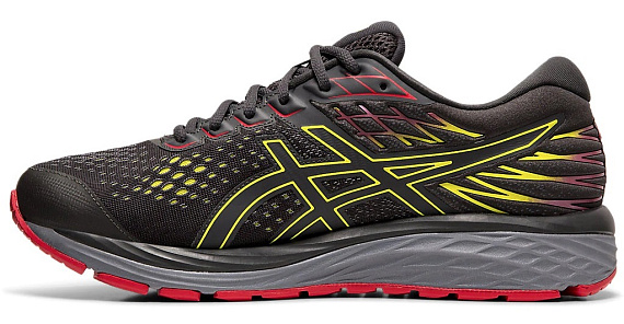 Кроссовки мужские ASICS Gel-Cumulus 21 GTX Graphite Grey/Sour Yuzu - Фото 8 большая