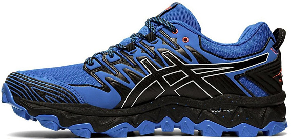 Кроссовки мужские ASICS Gel-FujiTrabuco 7 GTX Electric Blue/Black - Фото 4 большая