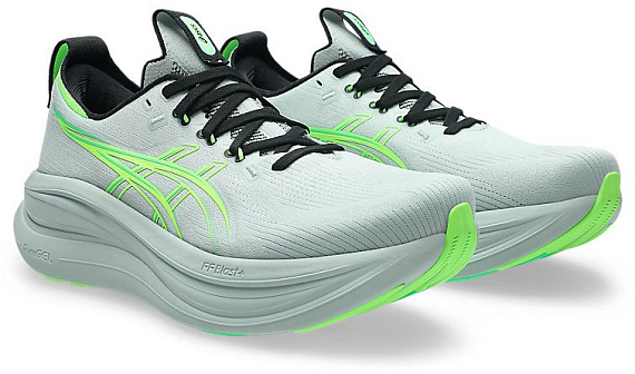Кроссовки мужские ASICS Gel-Nimbus 28 Cold Moss/Illuminate Green - Фото 8 большая