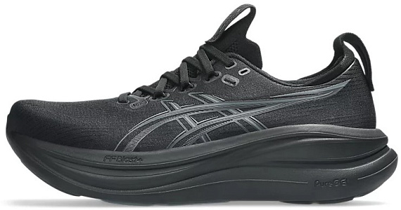 Кроссовки мужские ASICS Gel-Nimbus 28 Black/Graphite Grey - Фото 2 большая