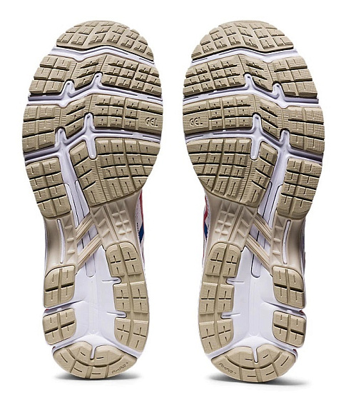 Кроссовки мужские ASICS GEL-Kayano 26 White/Classic Red - Фото 3 большая