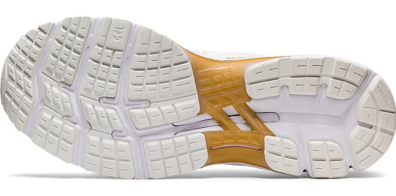 Кроссовки мужские ASICS GEL-Kayano 26 Platinum White/Pure Gold - Фото 3 большая