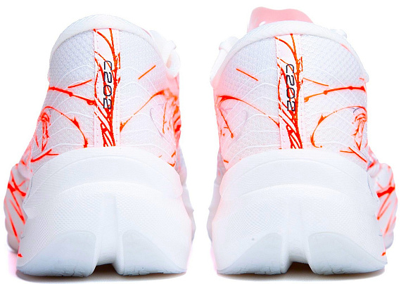 Кроссовки мужские Anta C202 6 White/Dark Red/Silver - Фото 6 большая