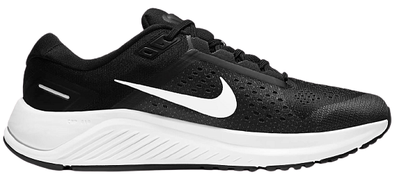 Кроссовки мужские Nike Air Zoom Structure 23 Black/White-Anthracite - Фото 5 большая