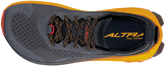 Кроссовки мужские Altra Olympus 6 Black/Orange - Фото 5 большая
