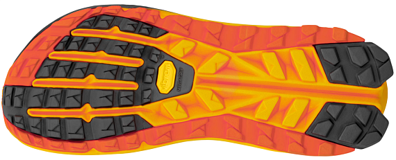 Кроссовки мужские Altra Olympus 6 Black/Orange - Фото 6 большая