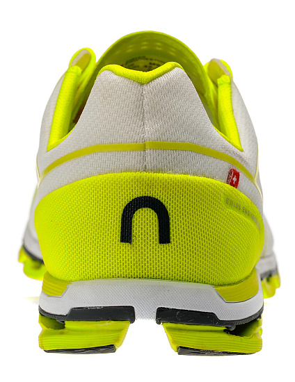 Кроссовки мужские On Cloudflash Neon/White - Фото 3 большая