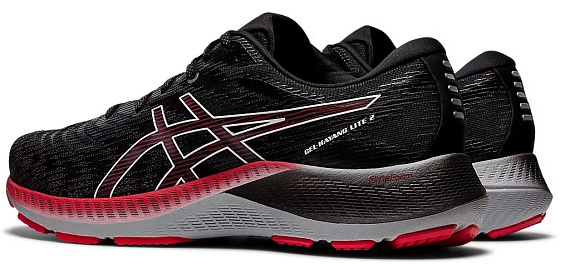 Кроссовки мужские ASICS Gel-Kayano Lite 2 Black/White - Фото 3 большая