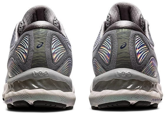 Кроссовки мужские ASICS Gel-Nimbus 23 Platinum Piedmont Grey/White - Фото 5 большая