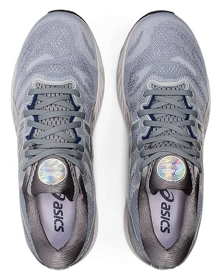 Кроссовки мужские ASICS Gel-Nimbus 23 Platinum Piedmont Grey/White - Фото 6 большая