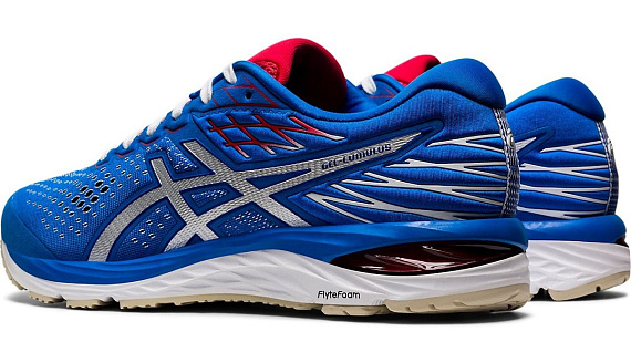 Кроссовки мужские ASICS GEL-Cumulus 21 Electric Blue/White - Фото 7 большая