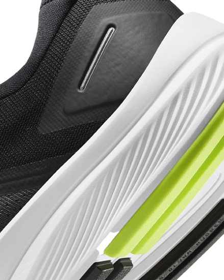 Кроссовки мужские Nike Air Zoom Structure 23 Black/Metallic Silver-Volt-Anthracite - Фото 3 большая