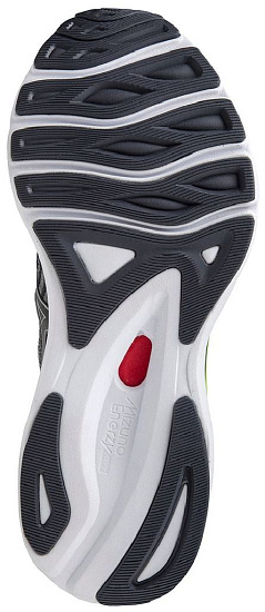 Кроссовки мужские Mizuno Wave Sky 6 QShade/Silver/NeoLime - Фото 5 большая