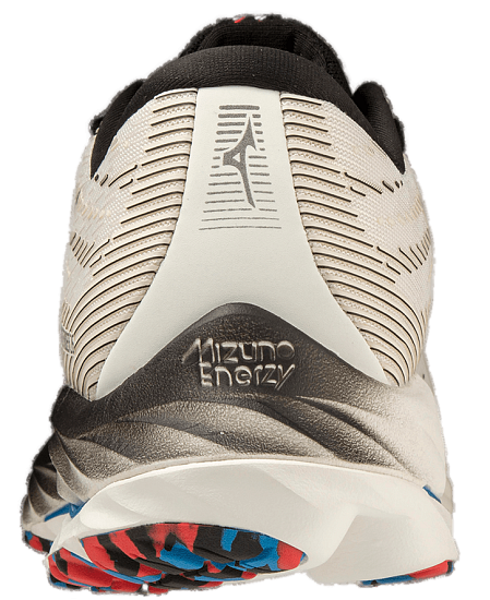 Кроссовки мужские Mizuno Wave Rider 26 SWhite/8401C/IndigoBunti - Фото 4 большая