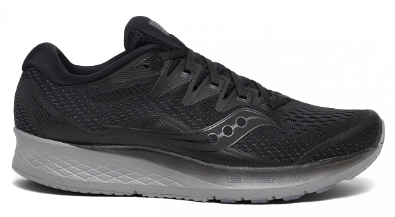Кроссовки мужские Saucony Ride Iso 2 Blackout - Фото 1 большая