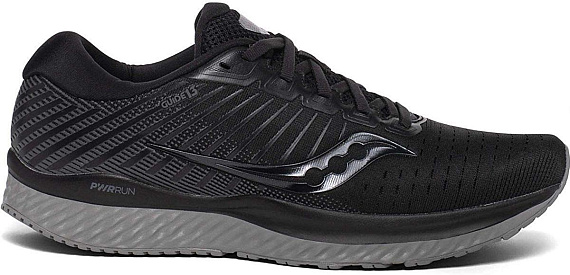 Кроссовки мужские Saucony Guide 13 Blackout - Фото 1 большая