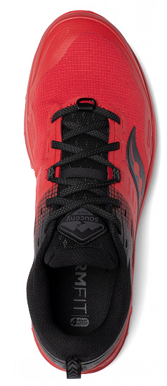 Кроссовки мужские Saucony Peregrine 10 ST Red/Black - Фото 4 большая