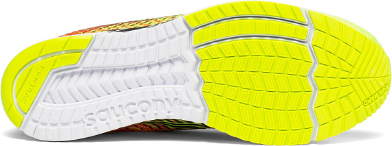 Кроссовки мужские Saucony Type A9 Citron/Orange - Фото 3 большая