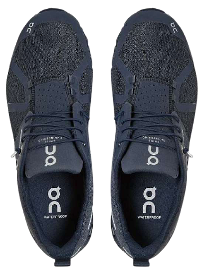 Кроссовки мужские On Cloud Waterproof Navy - Фото 2 большая