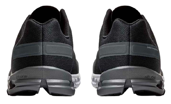 Кроссовки мужские On Cloudflow Wide Black/Asphalt - Фото 5 большая