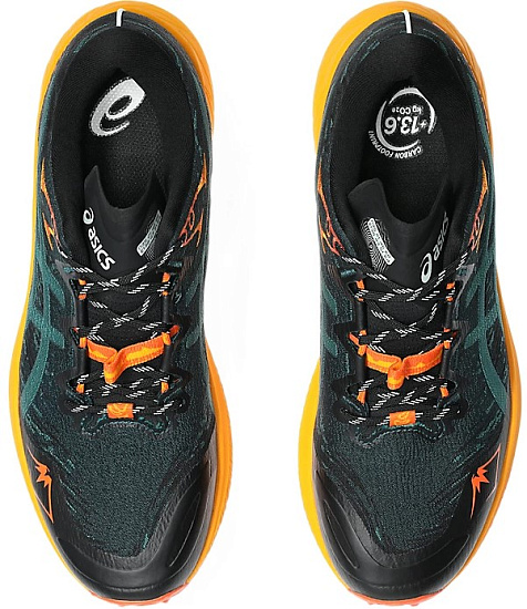 Кроссовки мужские ASICS Fuji Lite 5 Saxon Green/Rainy Lake - Фото 4 большая