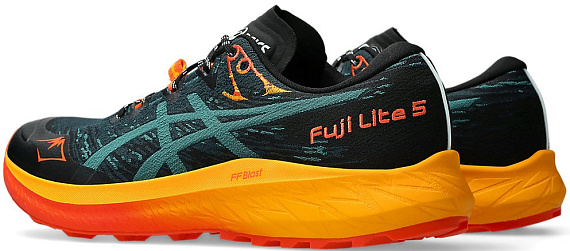 Кроссовки мужские ASICS Fuji Lite 5 Saxon Green/Rainy Lake - Фото 7 большая