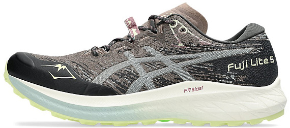 Кроссовки мужские ASICS Fuji Lite 5 Taupe Grey/Cold Moss - Фото 2 большая
