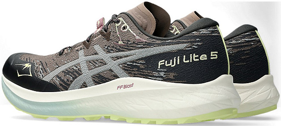 Кроссовки мужские ASICS Fuji Lite 5 Taupe Grey/Cold Moss - Фото 7 большая