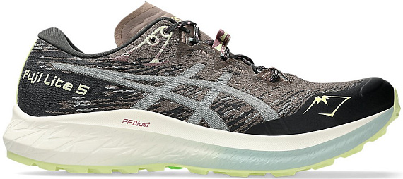 Кроссовки мужские ASICS Fuji Lite 5 Taupe Grey/Cold Moss - Фото 1 большая