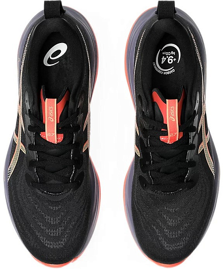 Кроссовки мужские ASICS Gel-Cumulus 27 Black/Coral Reef - Фото 4 большая
