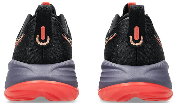 Кроссовки мужские ASICS Gel-Cumulus 27 Black/Coral Reef - Фото 5 большая