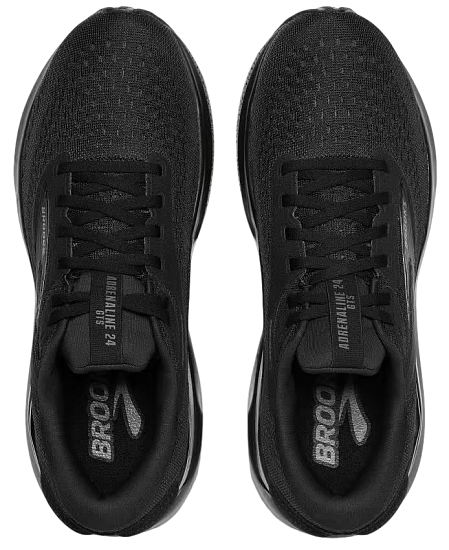 Кроссовки мужские Brooks Adrenaline Gts 24 Black/Black/Ebony - Фото 4 большая