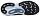Кроссовки мужские Brooks Adrenaline Gts 24 Orange/Ebony/Country Blue - Фото 3 малая