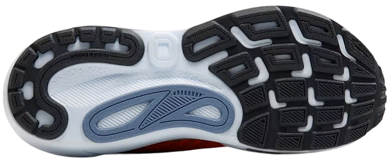 Кроссовки мужские Brooks Adrenaline Gts 24 Orange/Ebony/Country Blue - Фото 3 большая